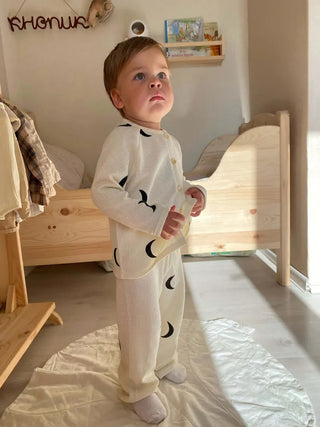 Waffle Cotton Pajama Set