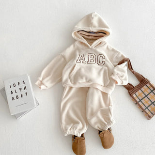 ABC Fleece Jogger Set - RYAN AND REMI