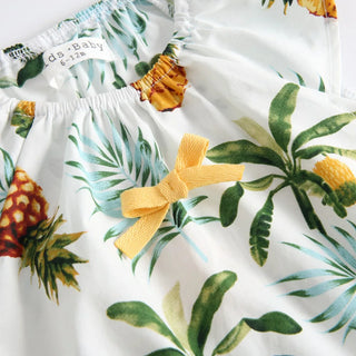 Tropical Sleeveless Bodysuit