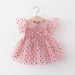 Polka Dot Party Dress - RYAN AND REMI