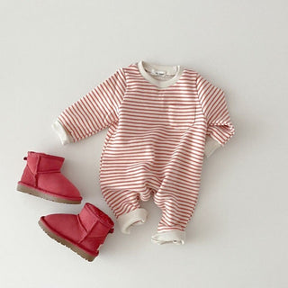 Striped Romper Jumpsuit  - RYAN AND REMI