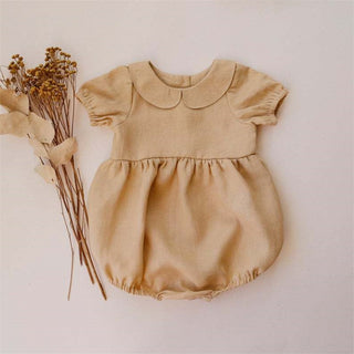 Ruffle Princess Linen Outfit - RYAN AND REMI