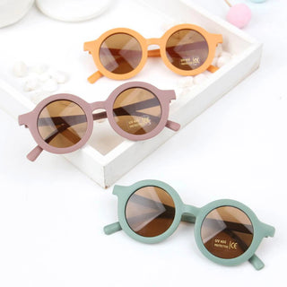 Retro Solid Color Ultraviolet Sunglasses - RYAN AND REMI