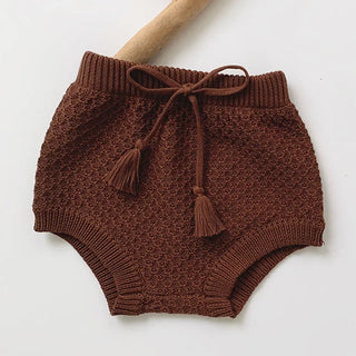 Girls Knitted Bloomer Shorts - RYAN AND REMI