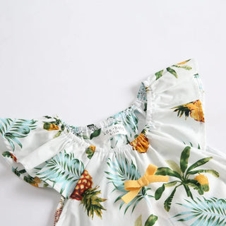 Tropical Sleeveless Bodysuit