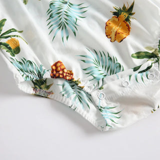 Tropical Sleeveless Bodysuit