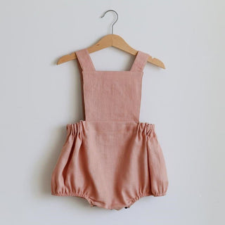 Sleeveless Baby Girls One-Piece Romper - RYAN AND REMI