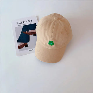 Lily Flower Embroidery Baseball Cap - RYAN AND REMI