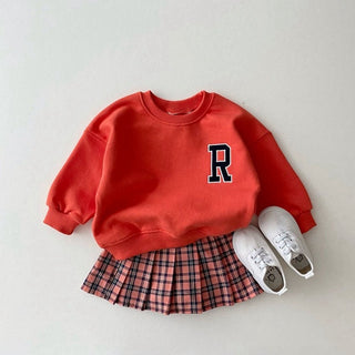 Baby Letterman Sweater - RYAN AND REMI