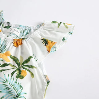 Tropical Sleeveless Bodysuit