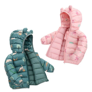 Warm Puffer Hooded Coat - RYAN AND REMI