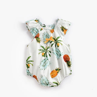 Tropical Sleeveless Bodysuit