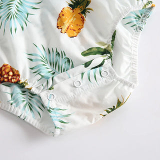 Tropical Sleeveless Bodysuit