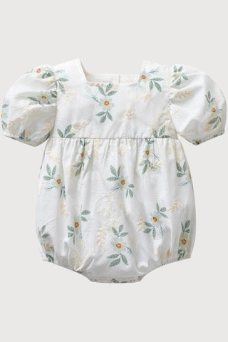 One Piece Flower Baby Girls Romper - RYAN AND REMI