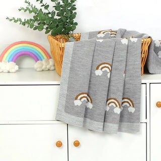 Rainbow Swaddle Wrap Stroller Blankets