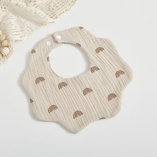 Petal Muslin Cotton Bibs - RYAN AND REMI