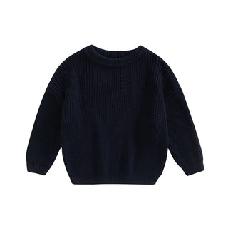 Oversized Knitted Round Neck Sweater