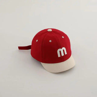 Letter M Peaked Cap