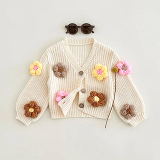 3D Flower Cardigan