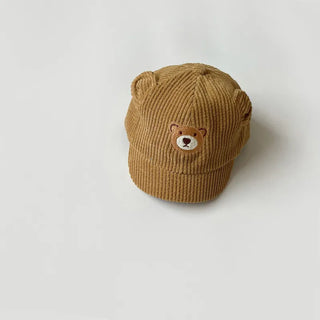 Corduroy Bear Hat - RYAN AND REMI