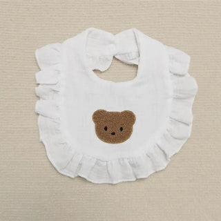 Muslin Teddy Bear Linen Apron - RYAN AND REMI