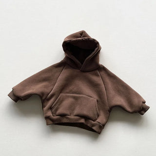 Loose Hooded Sweatshirt