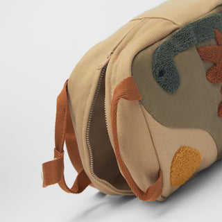 Embroidery Fuzz Patch  Backpack - RYAN AND REMI