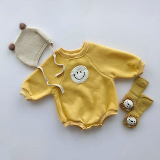 Fuzzy Smile Bodysuit