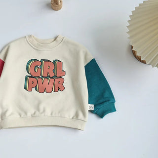 GIRL POWER Patchwork Sweater Bodysuit - RYAN AND REMI