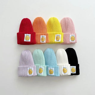 Smiley Face Beanie Hat