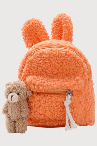 Cute Plush Rabbit Ears Backpack - RYAN AND REMI