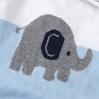 Elephant Knitted Onesie - RYAN AND REMI