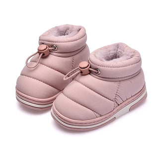 Baby Padded Drawstring Winter Boots - RYAN AND REMI