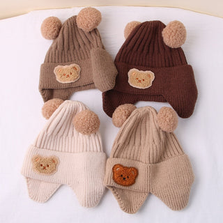 Teddy Bear Winter Hat - RYAN AND REMI