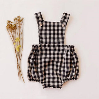 Sleeveless Baby Girls One-Piece Romper - RYAN AND REMI