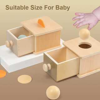 Montessori Object Permanence Hammer Box - RYAN AND REMI