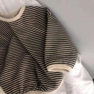 Long Sleeve Stripe Pullover