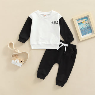 Baby Boy Letter Casual Toddler Set - RYAN AND REMI