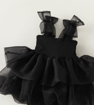 Solid Party Tulle Dress - RYAN AND REMI