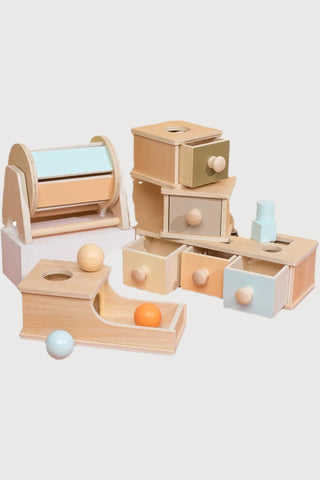 Montessori Object Permanence Hammer Box - RYAN AND REMI