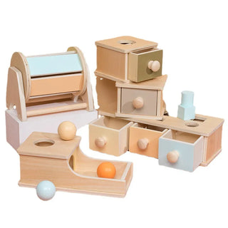 Montessori Object Permanence Hammer Box - RYAN AND REMI