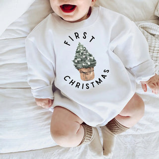 My First Christmas Bodysuit - RYAN AND REMI