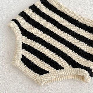 Stripe Knitted Matching Set