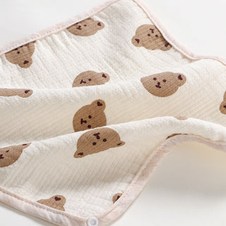 Muslin Burp Cloths Bibs Set. 3 Pcs. - RYAN AND REMI