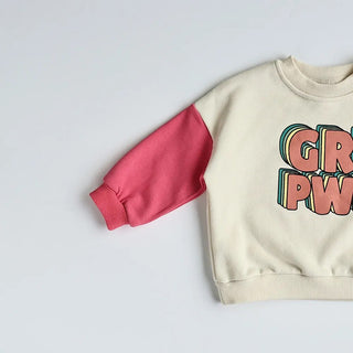 GIRL POWER Patchwork Sweater Bodysuit - RYAN AND REMI