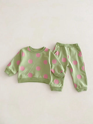 Polka Dot Jogger Set - RYAN AND REMI