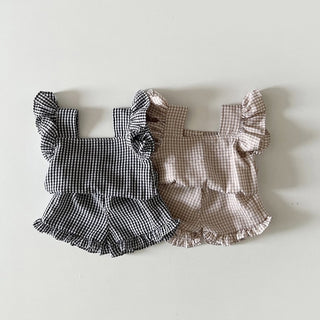 Baby Ruffle Top and Shorts Set - RYAN AND REMI