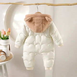 Quilted Hooded Jumpsuit Outerwear