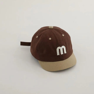 Letter M Peaked Cap