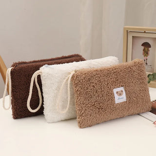 Cute Plush Travel Cosmetic Bag - RYAN AND REMI